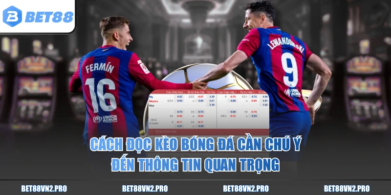 Cách đọc kèo bóng đá cần chú ý đến thông tin quan trọng