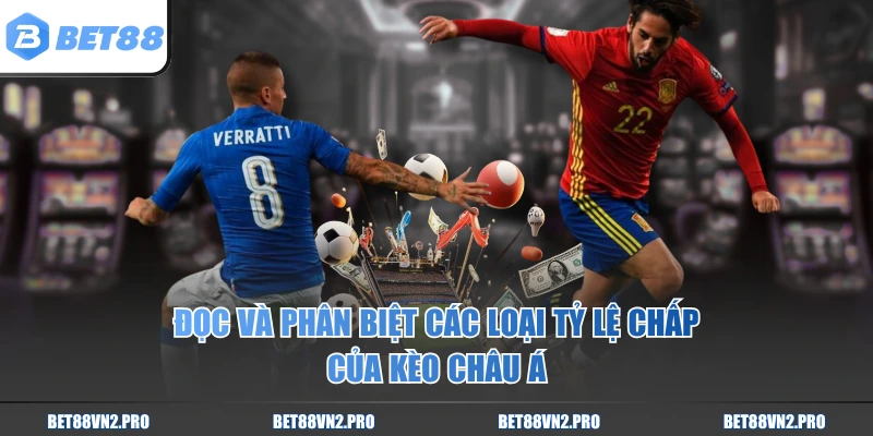 Đọc và phân biệt các loại tỷ lệ chấp của kèo Châu Á
